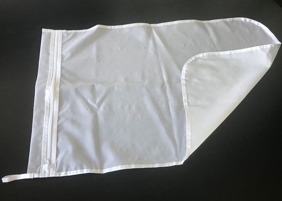 material do nylon de 75*55cm saco de filtro de 90 mícrons para a lavanderia com zíper
