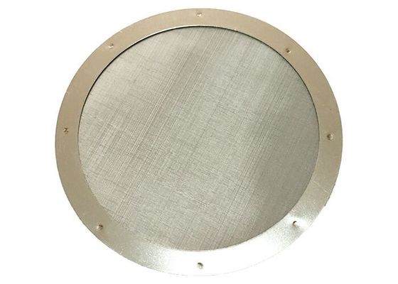 Monolayer 30 40 50 disco orlarando de aço inoxidável da malha 304 para a filtragem do líquido e do ar