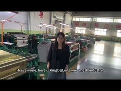 Calor que irradia a sustentabilidade vermelha de Mesh Industrial Woven Wire Mesh do fio de cobre