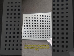 Painéis de chapa metálica perforada anodizada de qualidade superior para aplicações personalizadas