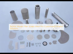 Tela de filtragem tecnicamente tecida para soluções de filtragem personalizadas