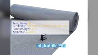 Filtragem industrial de malha de filtro de aço inoxidável