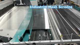 Telas de malha de arame tecidas duráveis ​​para a indústria